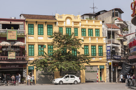 Hanoi streetscapeのeditorial素材