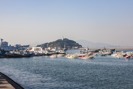 Seaside Scenes of Qingdaoのeditorial素材