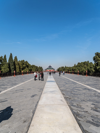 Path towards an oriental tourist destinationのeditorial素材