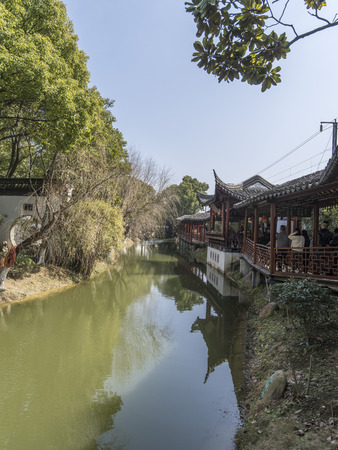 Suzhou gardensのeditorial素材
