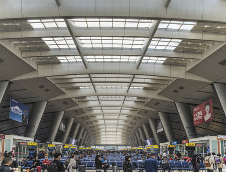 Beijing South Railway Stationのeditorial素材