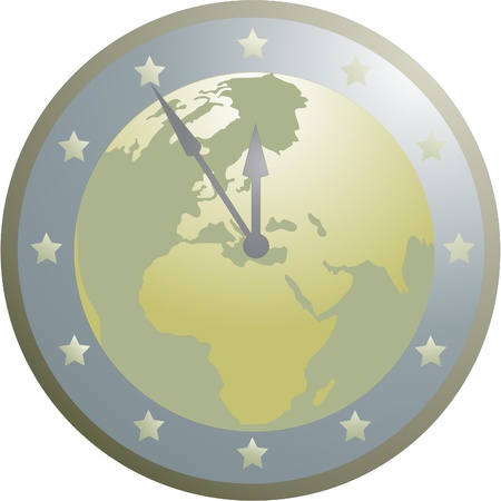 Time is moneyのイラスト素材