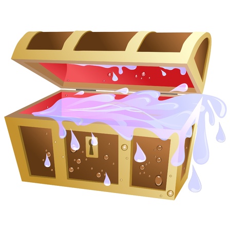 Water is a treasureのイラスト素材