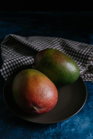 Exotic mango fruitの写真素材