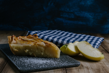 apple pie homemadeの写真素材