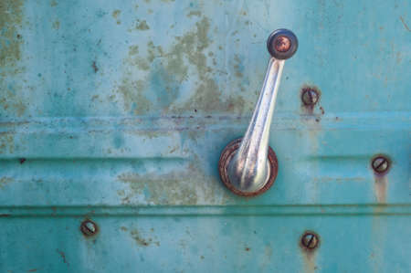 Detail of an old pick up truck in rural Virginiaの写真素材