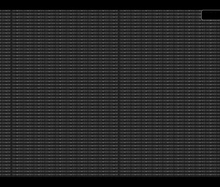 Illustration of a black background with a grid of squares and linesの写真素材