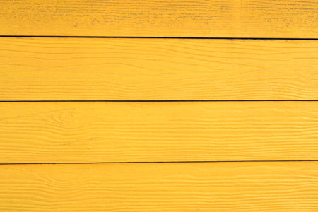 Vintage yellow wooden house walls pattern stlye  for texture and background