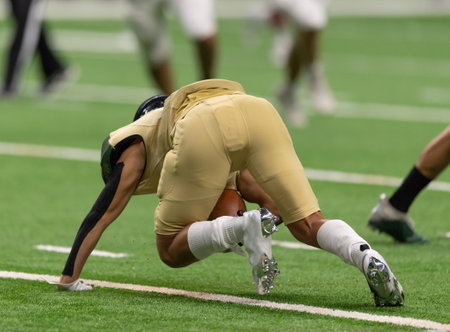 Great action photos of high school football players making amazing plays during a football game