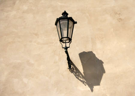 Prague street lampの写真素材