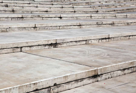 Closeup of concrete stairsの写真素材