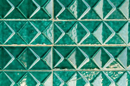 green texture made with glassの写真素材