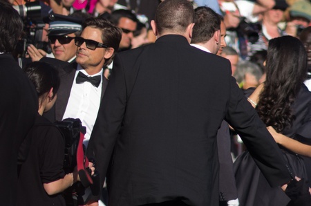 CANNES, FRANCE - MAY 16: Rob Lowe attends the 'The Tree Of Life' premiere during the 64th Annual Cannes Film Festival at Palais des Festivals on May 16, 2011 in Cannes, Franceのeditorial素材