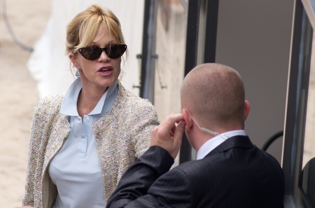 CANNES, FRANCE - MAY 13, 2011: american actress melanie griffith  spotted at the 54 edition of the film festival on 13th of may in Cannes, Franceのeditorial素材