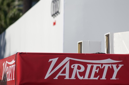 CANNES,FRANCE-MAY 20: varietye booth is spotted at the 64 edition of film festival on may 20th,2011...
