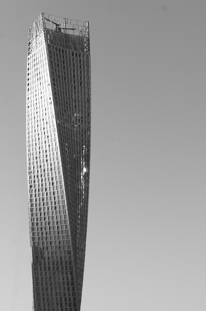 NOV,26 -DUBAI, UAE:  Cayan Tower Also known as Infinity Tower, it is the world's tallest high rise...