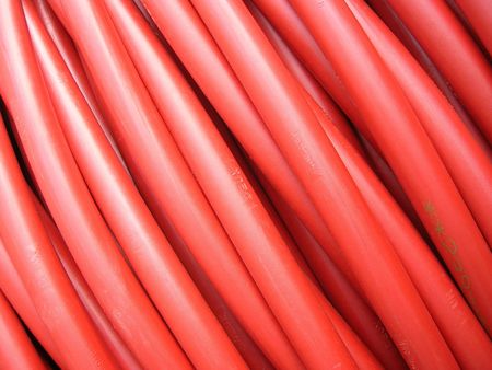 red cableの写真素材