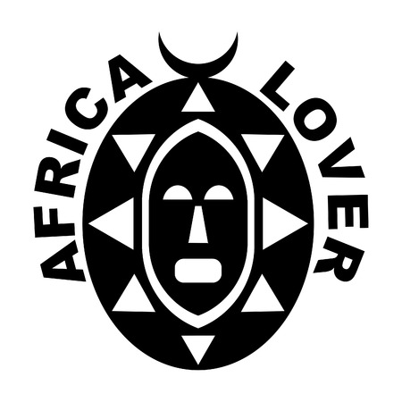 design of an african maskのイラスト素材