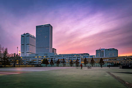 November 17 2019 - Rotterdam, the Netherlands: the Erasmus Medical Center is one of the largest scientific University Medical Centers in Europe.のeditorial素材
