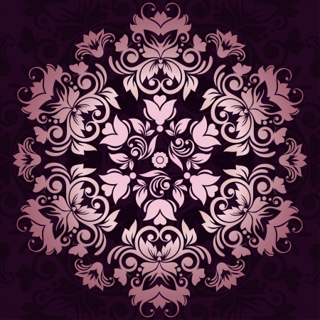 Floral card for design Invitation card のイラスト素材