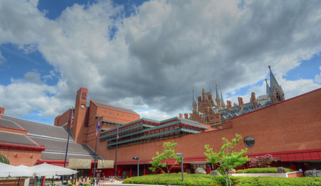 British Library in London, UKのeditorial素材