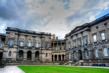The University of Edinburgh in Edinburgh, Scotland.のeditorial素材