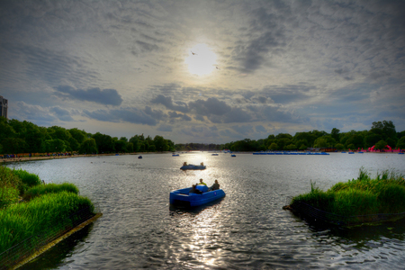Hyde Park in London, UKのeditorial素材
