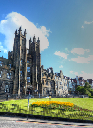 University of Edinburgh in Edinburgh, Scotland.のeditorial素材