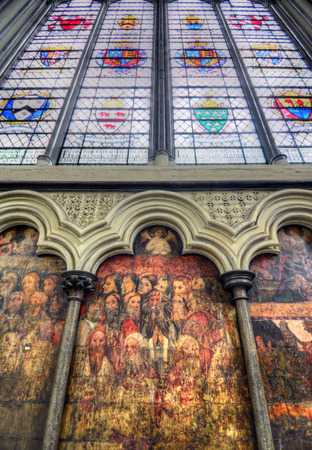 Westminster Abbey in London, UKのeditorial素材