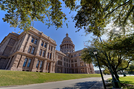 Texas State Capitol in Austin, TXのeditorial素材