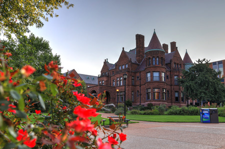 St. Louis, Missouri, USA - August 18, 2017: Saint Louis University in St. Louis, Missouri.のeditorial素材