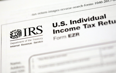 United States tax forms for the IRS.