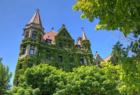 Chicago, Illinois, USA - June 23, 2018  - The University of Chicago, located in the Hyde Park...