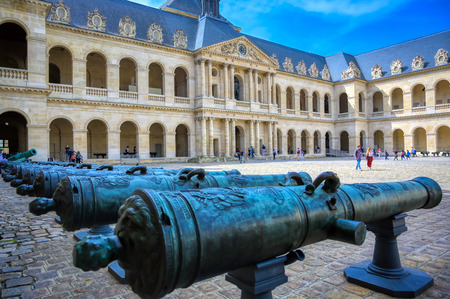 Paris, France - April 22, 2019 - Les Invalides is a complex of buildings containing museums and monuments, all relating to the military history of France.のeditorial素材