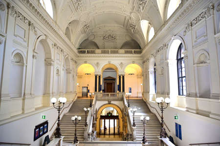 Vienna, Austria - May 19, 2019 - The University of Vienna is a public university located in Vienna, Austria.のeditorial素材