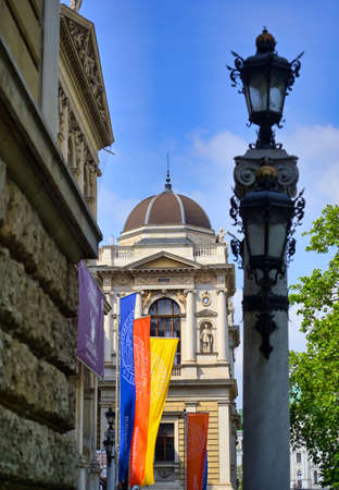 Vienna, Austria - May 19, 2019 - The University of Vienna is a public university located in Vienna, Austria.のeditorial素材