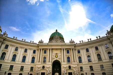 Vienna, Austria - May 19, 2019 - The Hofburg Palace is a complex of palaces from the Habsburg dynasty located in Vienna, Austria.のeditorial素材