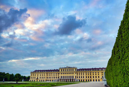 Vienna, Austria - May 16, 2019 - SchÃ¶nbrunn Palace (Schloss SchÃ¶nbrunn) located in Vienna, Austria.のeditorial素材