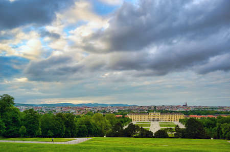 Vienna, Austria - May 16, 2019 - SchÃ¶nbrunn Palace (Schloss SchÃ¶nbrunn) located in Vienna, Austria.のeditorial素材