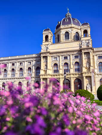 Vienna, Austria - May 18, 2019 - The  Kunsthistorisches Museum or Museum of Fine Art located in Vienna, Austria.のeditorial素材