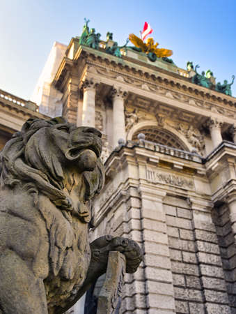 Vienna, Austria - May 18, 2019 - The Hofburg Palace is a complex of palaces from the Habsburg dynasty located in Vienna, Austria.のeditorial素材