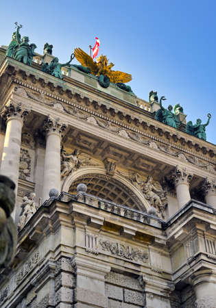Vienna, Austria - May 18, 2019 - The Hofburg Palace is a complex of palaces from the Habsburg dynasty located in Vienna, Austria.のeditorial素材