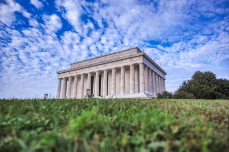 The Lincoln Memorial on the National Mall in Washington, D.C.