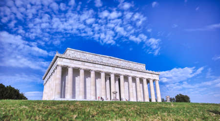 The Lincoln Memorial on the National Mall in Washington, D.C.