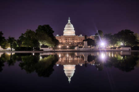 The United States Capitol, the meeting place of the United States Congress, located on Capitol Hill...