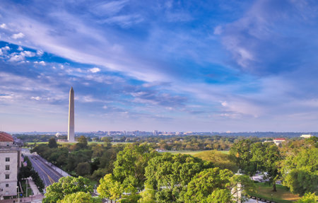 The Washington Monument on the National Mall in Washington, D.C.