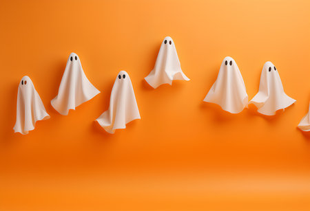 Happy Halloween party label, invitation cardの素材
