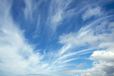 Sky background with clouds