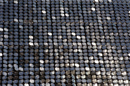 Metal palques background