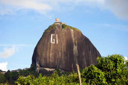 El Penol rock in Colombiaの写真素材